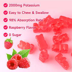 Serving suggestion for VCCHUYH potassium gummies