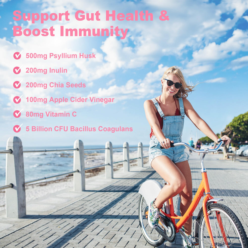 Gummies showing apple flavor and color