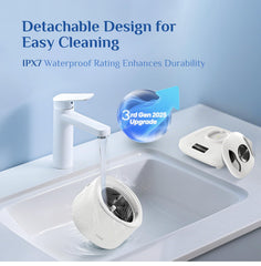 Control panel showing 4 cleaning modes