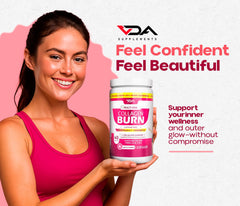 325 g container and 430 servings label