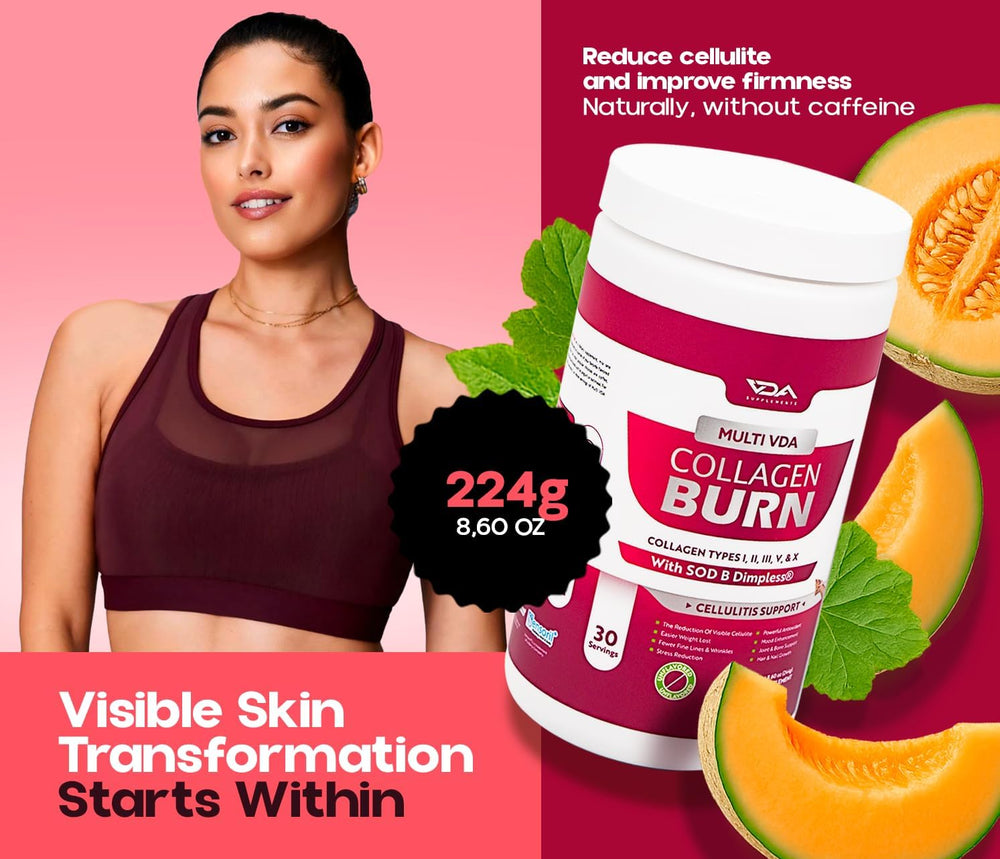 VDA Collagen Burn container with label