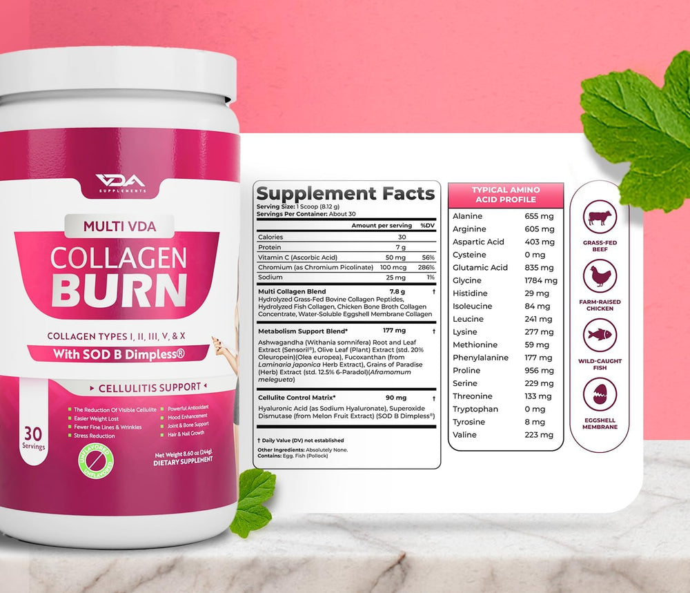 Wellness routine collagen powder for an active lifestyle