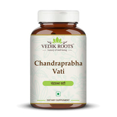 Vedikroots Chandraprabha Vati 120 tablets close-up