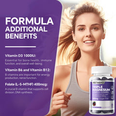 Packaging box for VEETAGYO Magnesium Gummies 120ct