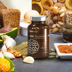 180 vegan capsules of OmniBiotics zinc picolinate