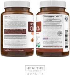 Vegan friendly Ceylon Cinnamon Pills on white background