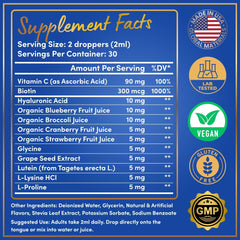 60 ml bottle with 30 day supply indicator