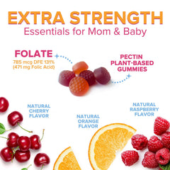 Vegan folic acid gummies by Nature's Nutrition
