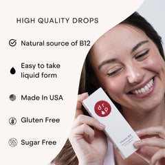 Vegan-friendly vitamin B12 liquid product