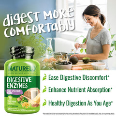 Vegan-friendly digestive enzymes ingredients