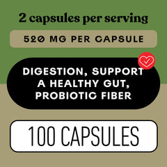 Vegan-friendly inulin capsules
