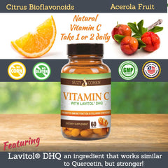 Vegan-friendly vitamin C capsules