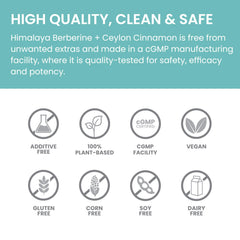 Vegan and gluten-free badge on product packaging