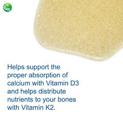 Vegan and gluten-free D3/K2 liquid supplement