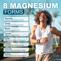 Vegan, gluten-free magnesium gummies ingredients and labeling