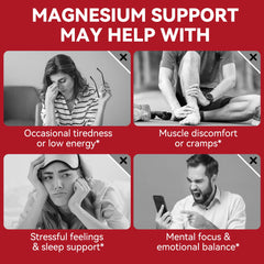 Vegan and gluten-free magnesium glycinate gummies