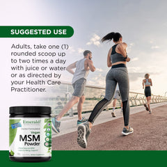 Vegan and gluten-free MSM supplement