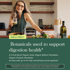 Vegan and gluten-free Triphala Fruit made in the USA