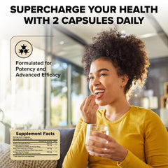 Vegan and gluten-free ashwagandha capsules