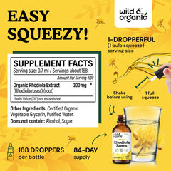 Label showing vegan and GMO-free formula