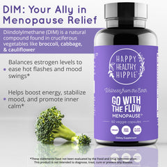 Vegan GMO-free menopause supplement bottle