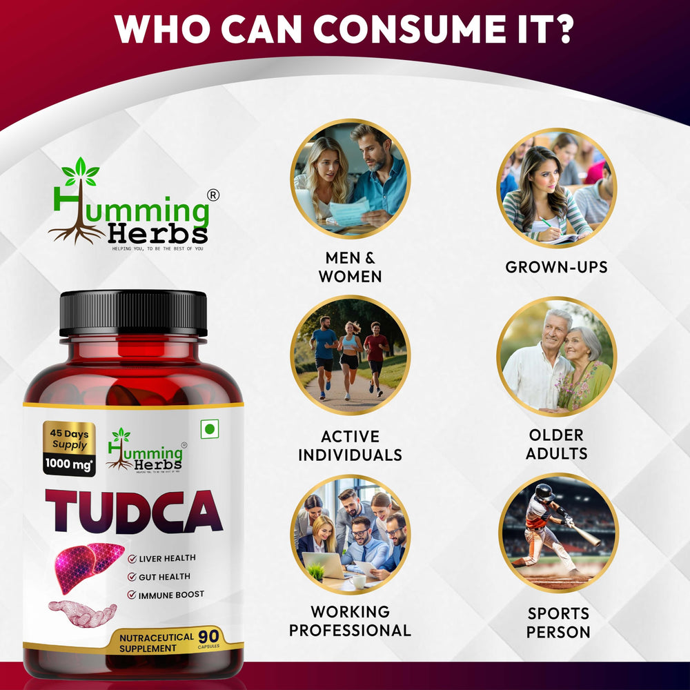 Vegan HPMC capsule filled with Tudca