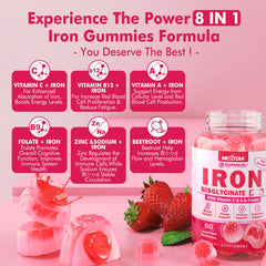 Ingredients label showing beetroot, zinc and vitamins