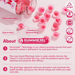 Sugar-free vegan iron gummies