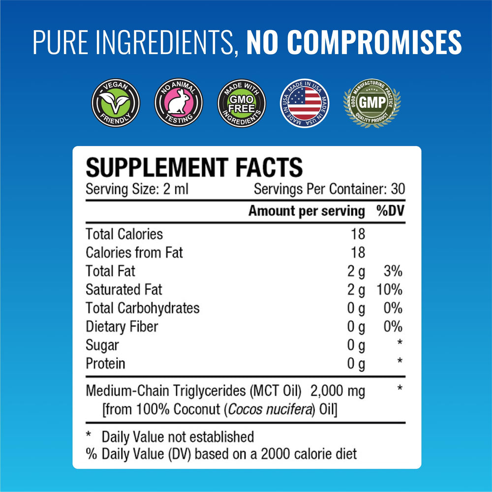 Vegan MCT oil option