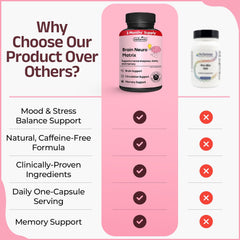 Vegan, gluten-free, caffeine-free formula label