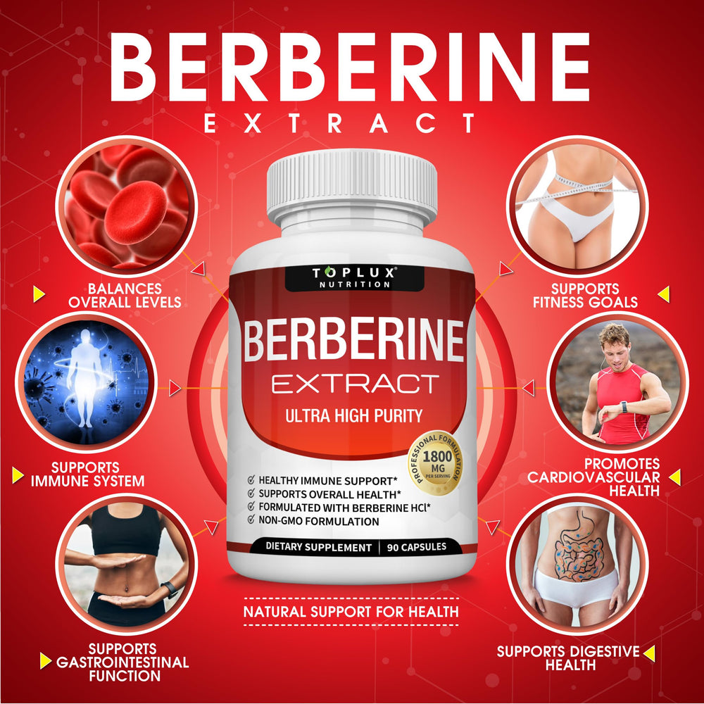 Vegan non-GMO Berberine capsules