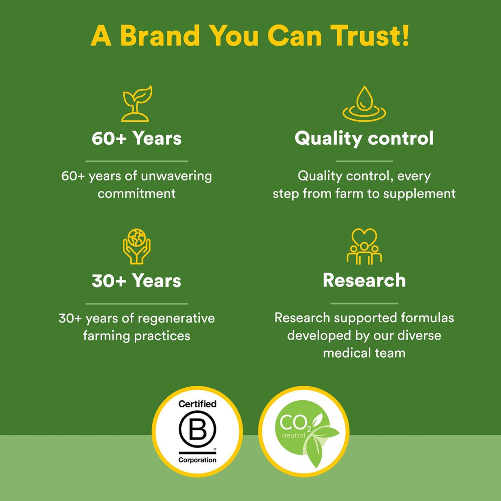 Vegan, non-GMO, gluten-free supplement label