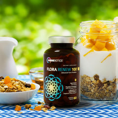 Vegan, non-GMO, gluten-free probiotic capsules
