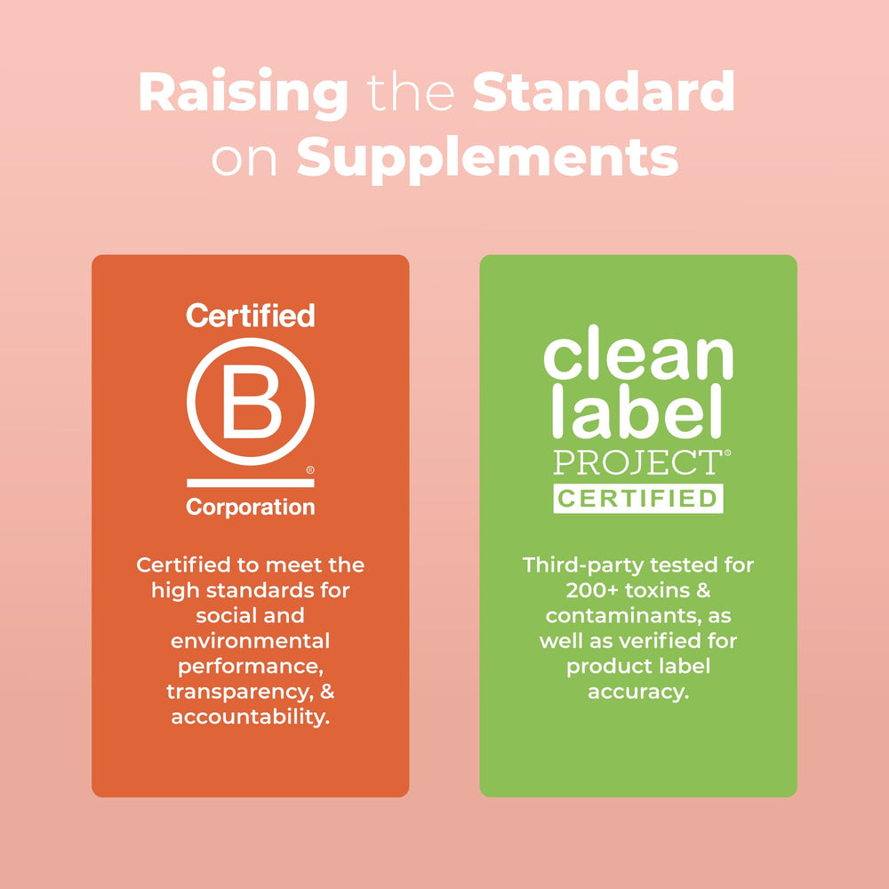 Vegan, non-GMO label on product packaging