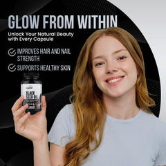 Vegan non-GMO label on supplement bottle