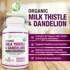 Vegan and non-GMO milk thistle certification icons