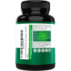 Vegan and non-GMO moringa leaf extract capsules