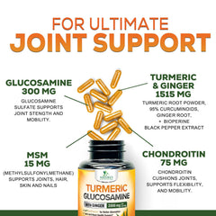 Vegan, non-GMO turmeric curcumin supplement