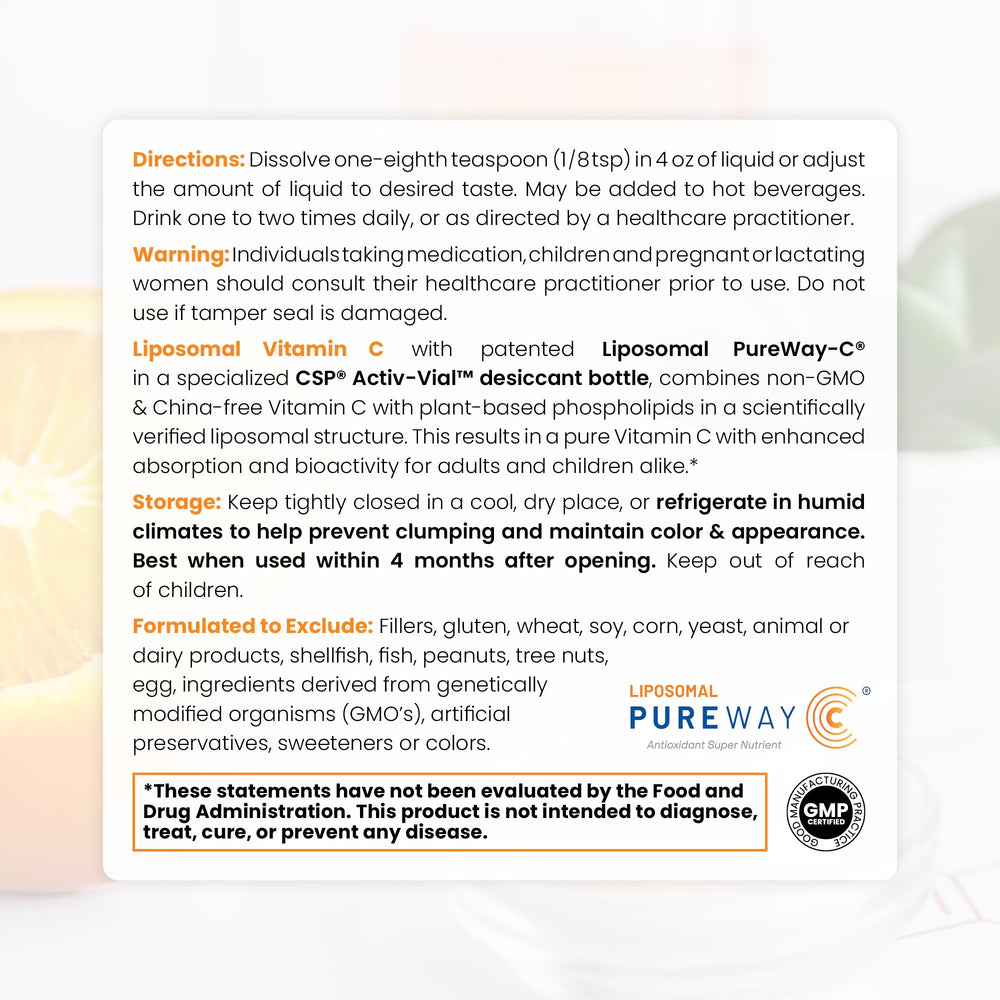 Vegan, Non-GMO, USA-made certifications