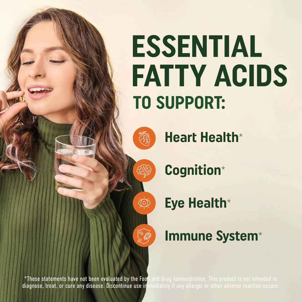 Ingredients label for Vegan Omega 3 Algae Oil