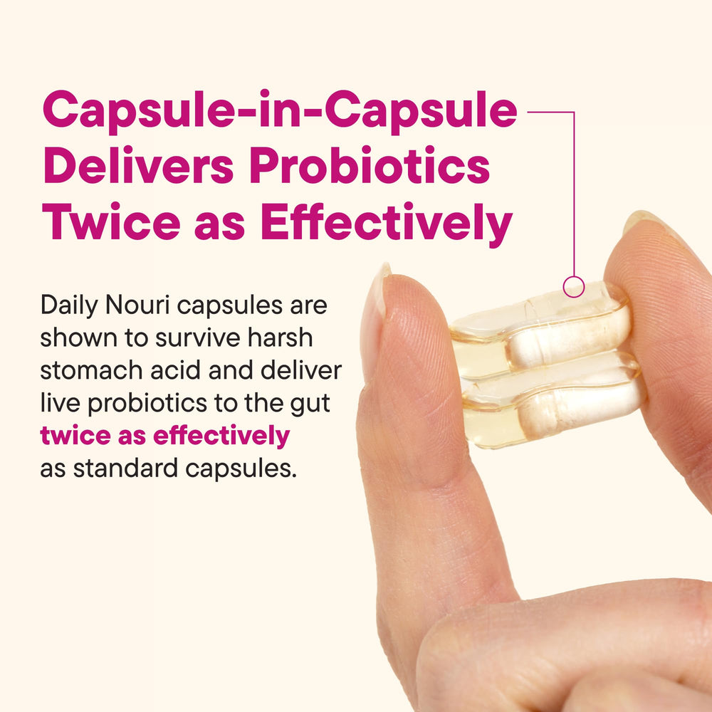 Vegan omega oil softgels included in the formula