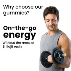 Vegan organic cruelty-free Shilajit gummies