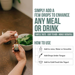 Vegan, plant-based vitamin D3 and K2 sublingual drops