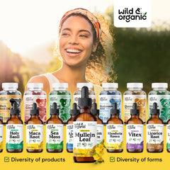 Vegan, sugar-free mullein drops