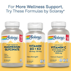 Vegan capsules of SOLARAY Mega Vitamin B-Stress