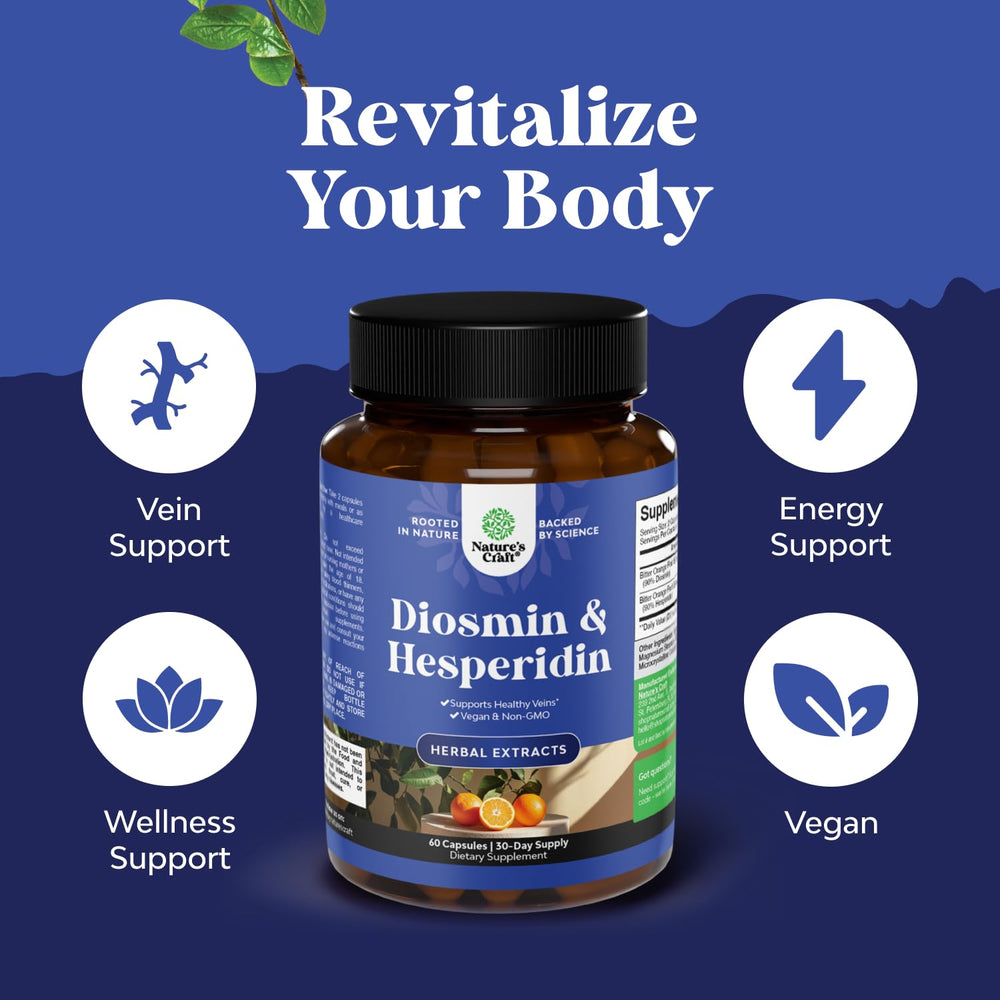 Vegan-friendly vein health ingredients