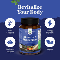 Vegan-friendly vein health ingredients