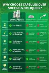 Vegan and non-GMO formula badge on bottle