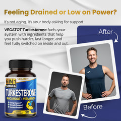 Front label of Vegatot 6 in 1 bottle