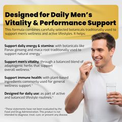 VEGATOT 8-In-1 capsules with black pepper for improved absorption and effectiveness.